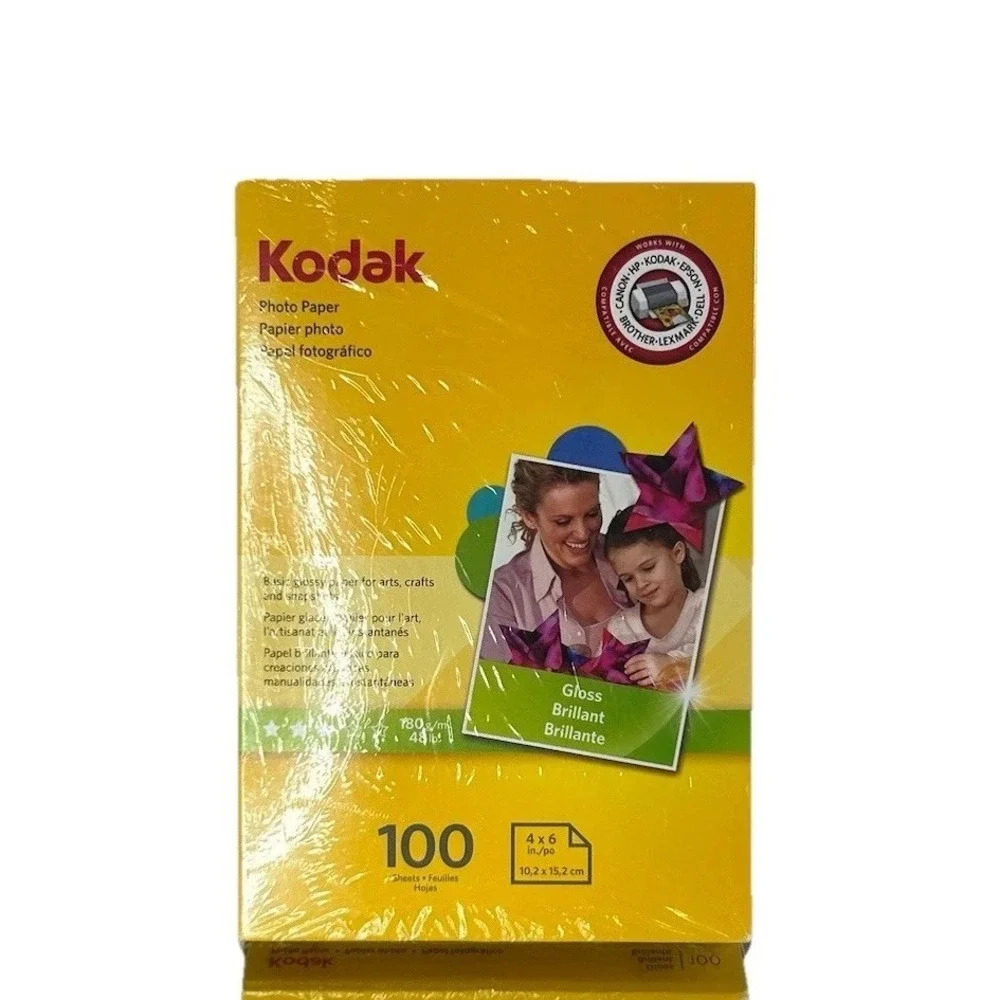 NEW 100 KODAK Glossy Photo Paper 4